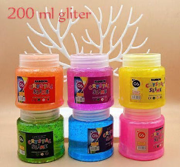 Colorfull Slime 200ml pack of 3 different colors mix colors