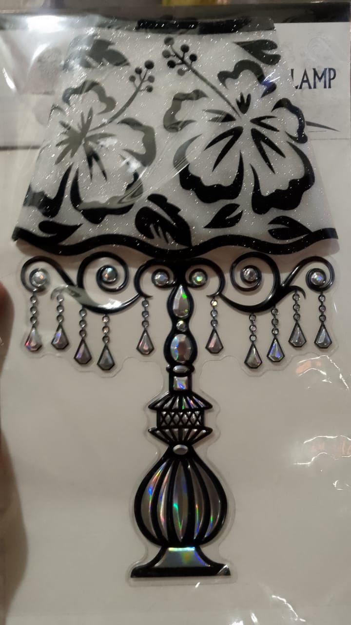 Self Adhesive LED Wall Lamp (Mix/Random Designs)LED wall Lamp stickers (Cell Operated)