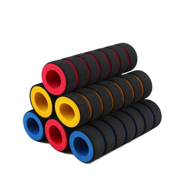4pcs/Set Universal Grip Comfort Foam Handle Bar Motorcycle, Bicycle | motorcycle handle foam grip - Blue