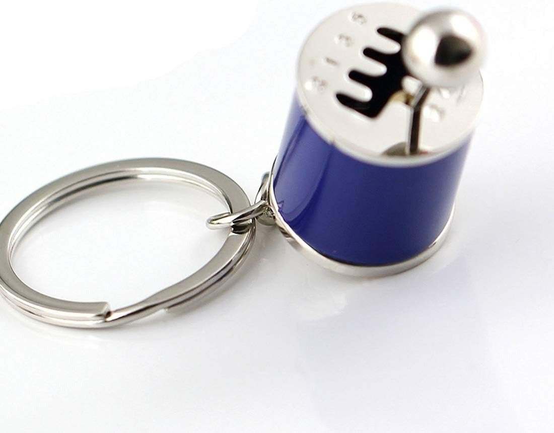 Car Gearbox Manual Transmission Lever Keychain – Metal Pendant Keyring | Key-Chain For Bikes & Cars - Random Color