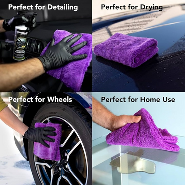 Premium Microfiber Car Cleaning Towel – Super Soft & Scratch-Free - Car Cleaning Towel