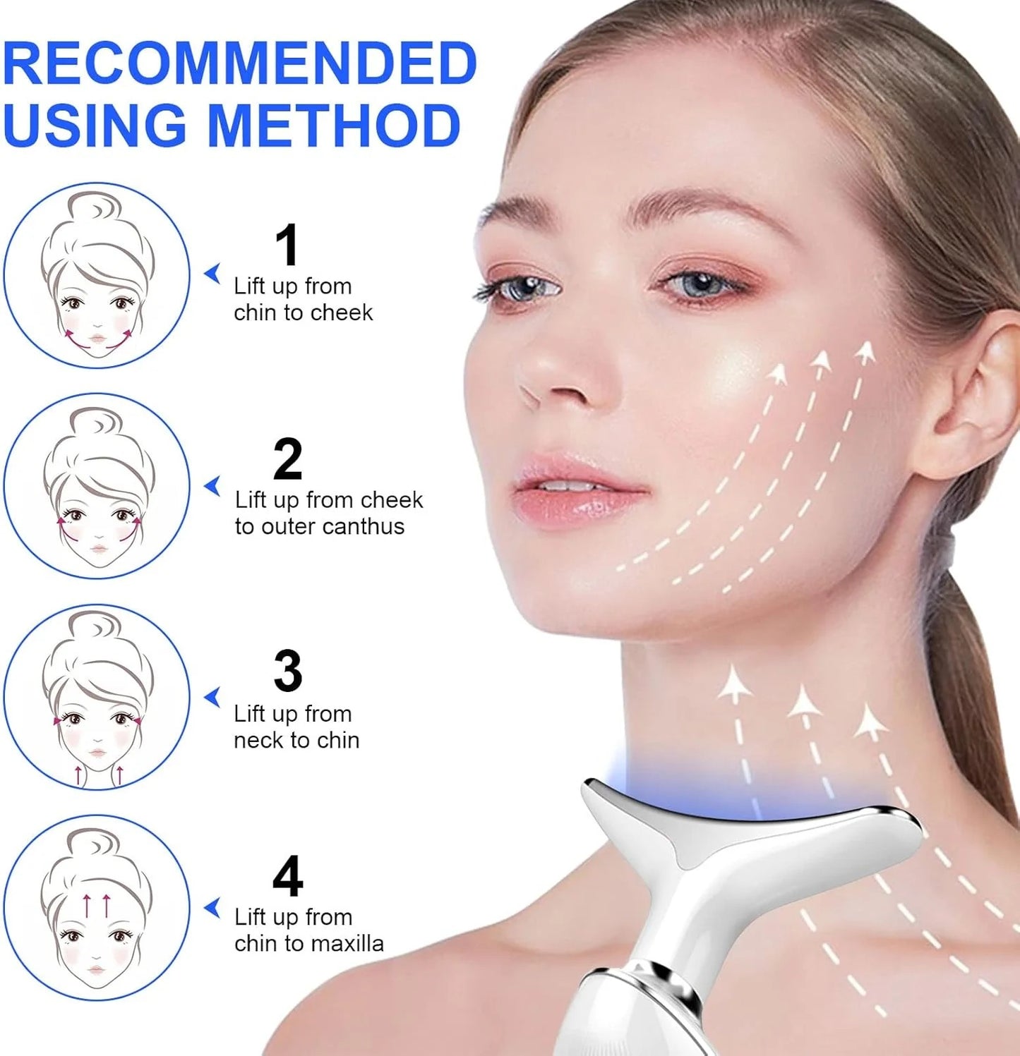 Massage Intense Pulsed Light Wrinkles Reducing Instrument - ESX - Anti Ageing & Reduces Puffiness | Face Massage For Fine Line & Wrinkle