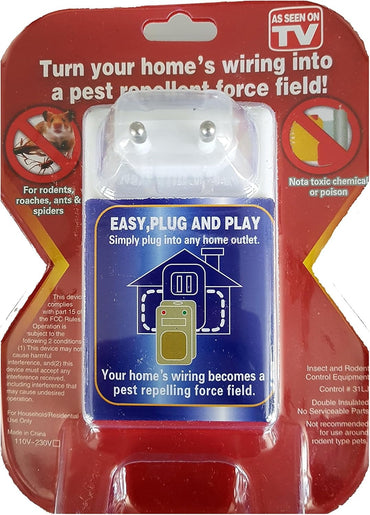 Ultrasonic Electronic Pest Repeller Plug-In – Smart Home Pest Control Device