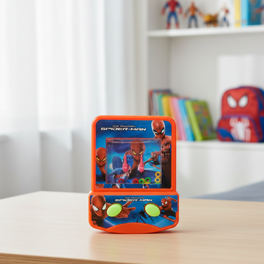 Spiderman Themed Handheld Ring Toss Water Game Fun Interactive Toy For Kids Entertainment And Skill Challenge
