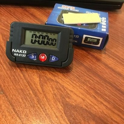 Takshun TS 613A Digital Car Dashboard Clock Compact Clear Display Reliable Timekeeping For Daily Driving Convenience