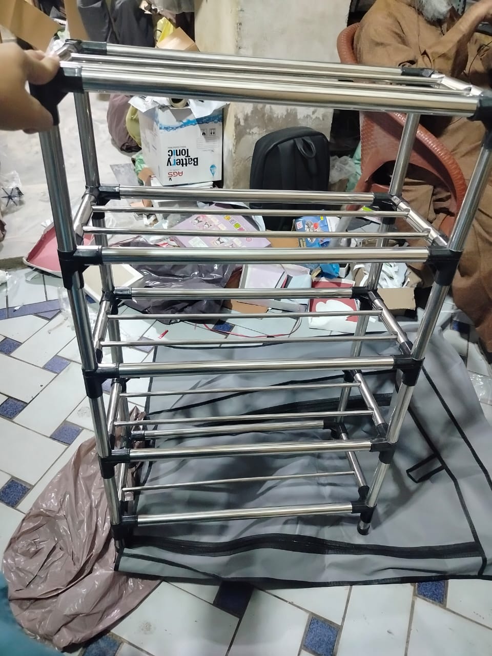 Shoes Rag – Ultra-Soft, High-Absorbent, Scratch-Free Cleaning Cloth for Sneakers, Leather Shoes & Daily Footwear Care ( 3 layers )