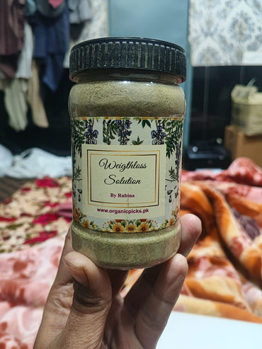 Rubina's Natural Weight Management Solution The Organic Picks Weightless Solution Pure & Natural Weightless Formula | 300g