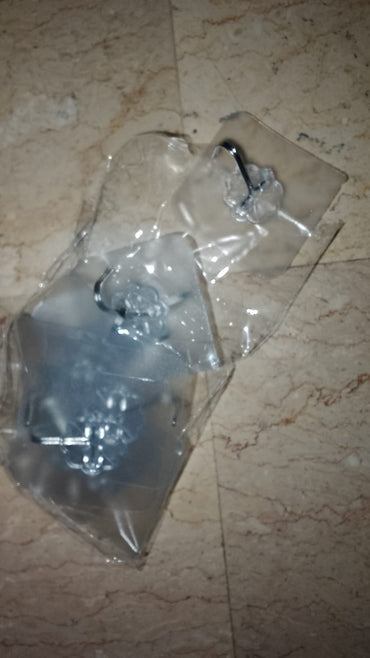 Transparent Strong Self Adhesive Door Wall Hooks For Hanging Kitchen Bathroom Accessories 10 Pcs