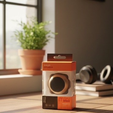 M3 Mini Portable Bluetooth Speaker With Clear Sound And Compact Lightweight Design (Random Color)