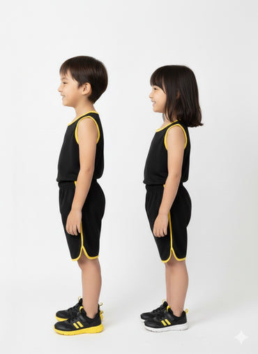 Kids Sando and Shorts Track Suit 2 Pcs Set