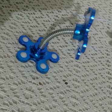 VIP Suction Cup Rotating Spinner Stand – Anti-Stress Desk Toy & Mini Phone Holder with Strong Grip Base | Pack of 2