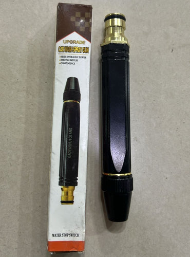 High Pressure Metal Brass Adjustable Nozzle Water Spray Gun Versatile Tool For Garden And Cleaning