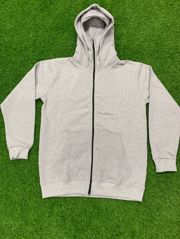 Balaclava Ninja Zipper Hoodie Jacket For Men – Comfy Fashion black L