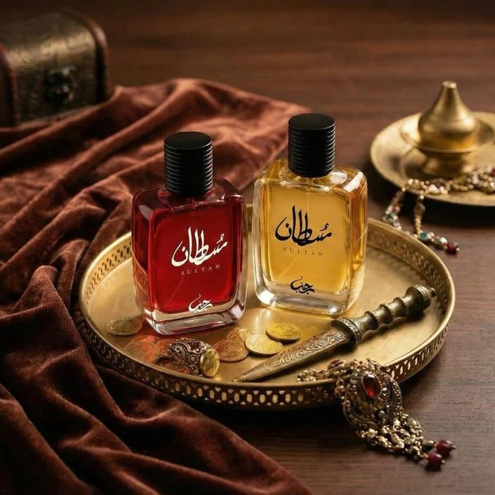 Sultan Perfume 50ml – Long Lasting Luxury Fragrance With Rich Oriental Aroma | Red
