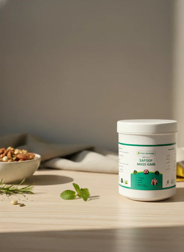 Safoof Mass Gain Herbal Weight Gain Powder Natural Body Mass Support Formula