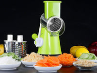 TableTop Drum Grater | Manual Vegetable Cutter Slicer & Grater | Multi-Functional Kitchen Gadget - High Quality (Random Color)