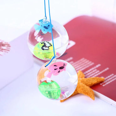 (pack of 6)Glowing Ball Toy - Super Led Water Ball Size 65mm - Glowing Elastic Ball Kids Toy Gift