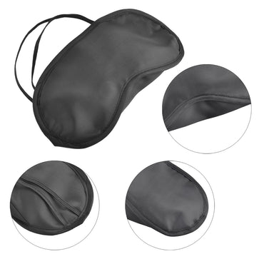 1 PC SLEEP MASK NATURAL SLEEPING EYE MASK EYESHADE COVER SHADE EYE PATCH WOMEN MEN SOFT PORTABLE TRAVEL EYEPATCH(random color)