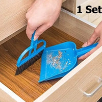 Mini Desktop Sweep Cleaning Brush Small Broom Dustpan Cute Little Broom Suit