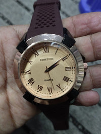 Pepsi Rubber Strap Gents Watch With Normal Box (random color)