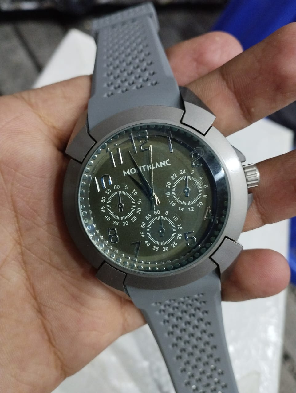 Pepsi Rubber Strap Gents Watch With Normal Box (random color)