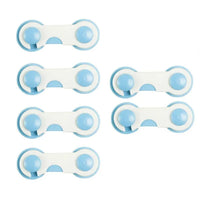 New 1pc Cabinet Door Drawers Refrigerator Locks Protection from Children Baby Safety Plastic Security Lock(random color)