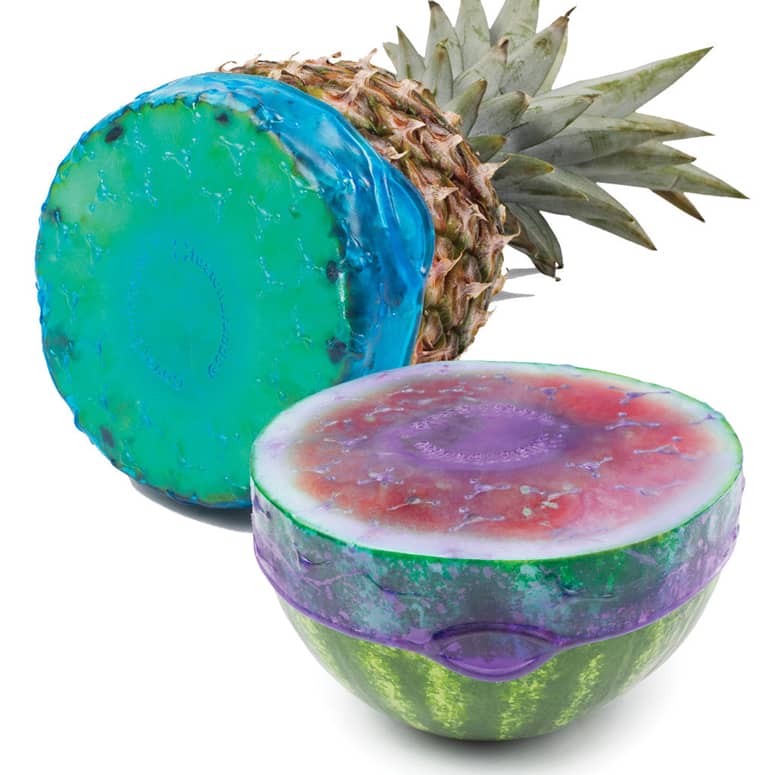 Food Covers Set of 4 Silicone Fresh Keeping Wrap Food Wraps Seal (Random color)