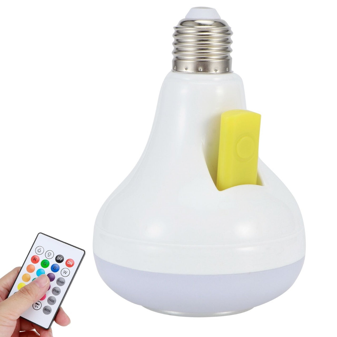 Smart LED Light Bulb with Built-in Bluetooth Speaker + Remote | Best Quality Bluetooth Speaker