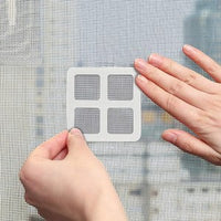 (pack of 10 )Multifunctional Sticker Drainer Net for bathroom, kitchen etc | Window Screen Repair Patches for Door Window
