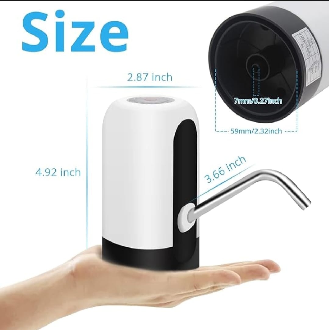 Electric Water Dispenser Portable Automatic Electric Water Pump Drinking Bottle Switch USB Rechargeable Water Pump Machine