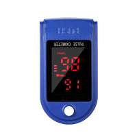 Fingertip Pulse Oximeter Blood Oxygen Saturation Detector Pulse Rate Monitor Portable Oximeter with Fingertip Puls Rate Monitor Portable Oximeter