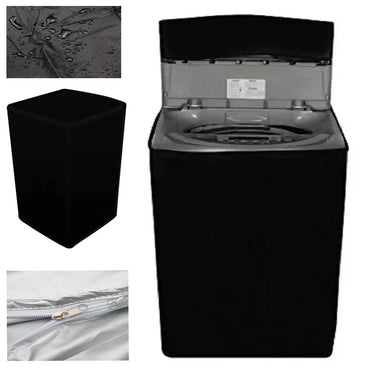 Single Washing Machine Cover - Parachute Type (High Quality) Waterproof (Random Color)
