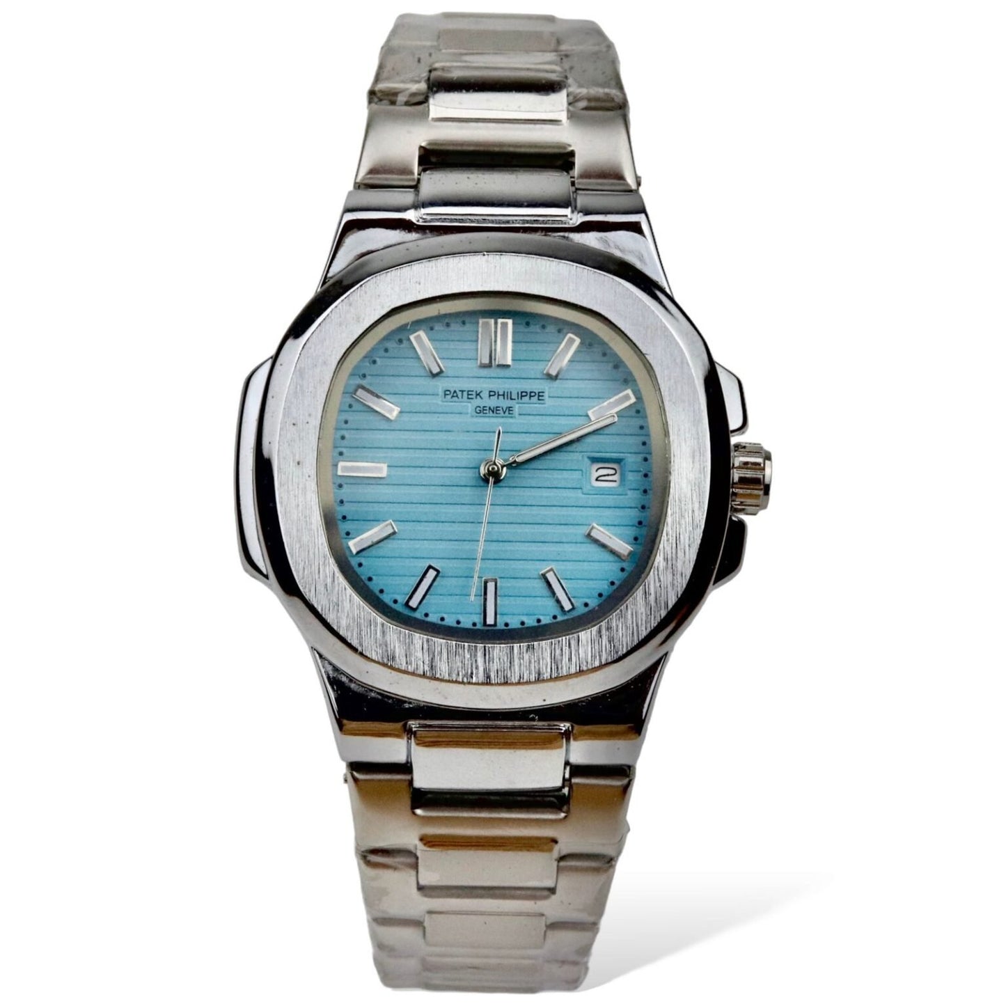Patek Philippe Geneve Watch For Men | Best Quality Stainless Steel Watch For Men | Analog Watch For Men - Black Dial