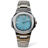 Patek Philippe Geneve Watch For Men | Best Quality Stainless Steel Watch For Men | Analog Watch For Men - Black Dial
