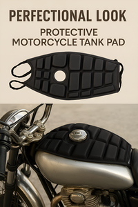 Universal Waterproof Motorcycle Fuel Tank Cushion – Premium Relaxer Tanki Pad & Protective Cover for All Bikes | Anti-Slip, Shock-Absorbing, Weather-Resistant Pad for Comfortable Riding on Any Terrain