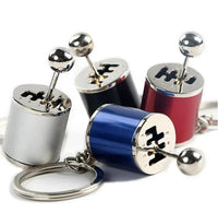 Car Gearbox Manual Transmission Lever Keychain – Metal Pendant Keyring | Key-Chain For Bikes & Cars - Random Color