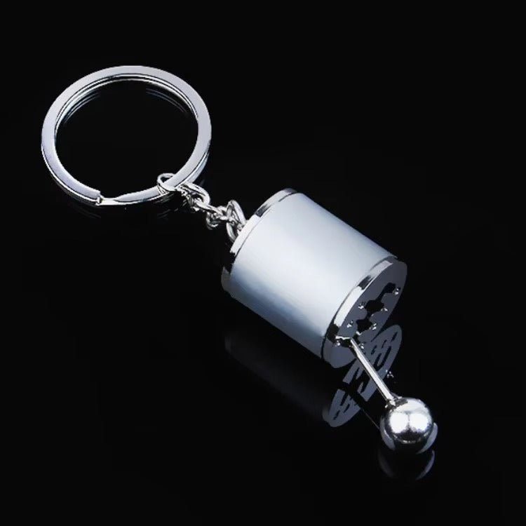 Car Gearbox Manual Transmission Lever Keychain – Metal Pendant Keyring | Key-Chain For Bikes & Cars - Random Color