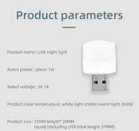 7 Pcs Mini USB LED Light Bulbs – Portable Plug-in Night Lamps for Laptops, Power Banks & USB Ports