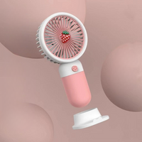 Mini Fan Multifunctional Cool Summer Fruit Cartoon Handheld Mini Fan (random color)