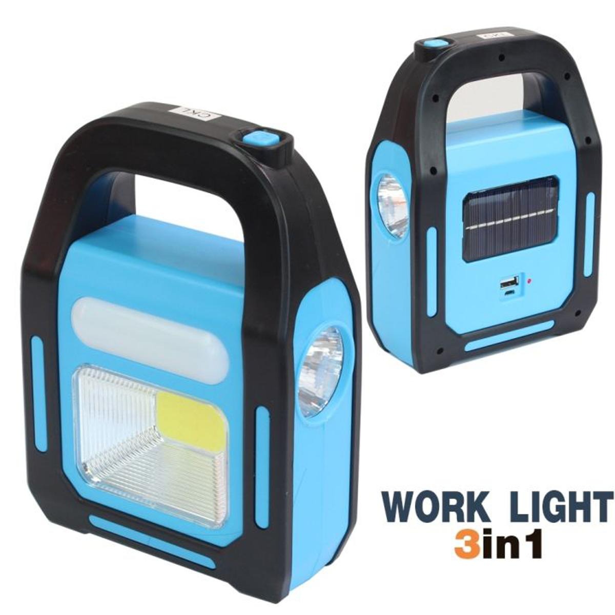 Hurry Bolt Work Light – Portable Rechargeable LED Work Lamp With Super Bright Illumination For Garage, Outdoor, Emergency, And Job Site Use