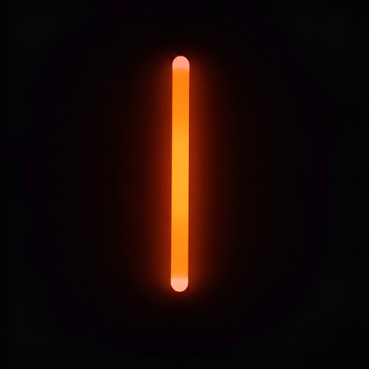 NiceGlow 6 Inch Glow Stick – Long Lasting Party, Festival & Event Light Sticks for Kids & Adults - Green, Red, Blue, Pink, Orange, Yellow - Blue