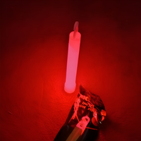 NiceGlow 6 Inch Glow Stick – Long Lasting Party, Festival & Event Light Sticks for Kids & Adults - Green, Red, Blue, Pink, Orange, Yellow - Blue