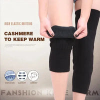 1 Pair Knee Warmer | Winter Warm Thermal Knee Warmers | Knee Protector - Without Belt (Random Color)