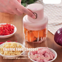 Intelligent Garlic Machine | Electric Garlic Chopper & Grinder | Smart Mini Food Processor for Quick Garlic & Spice Prep