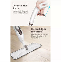 Magic Spray Flat Mop – Effortless Cleaning And Shiny Clean Floors
