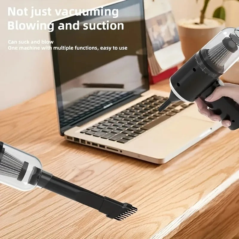 3-in-1 Portable Wireless Vacuum Cleaner AS 228 – Handheld, Powerful Suction for Car, Home, Office & Everyday Quick Cleaning