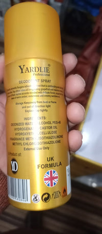 Yardlie Professional 1 MILLIAN Perfume Body Spray (150ml): High-Impact, Long-Lasting Fragrance for Men