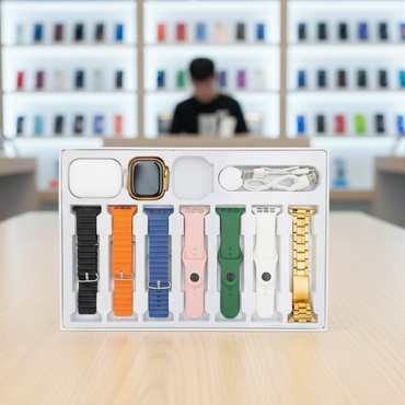 I20 Ultra Max Suit 10 In 1 SmartWatch With Airpods Comfortable Wear Stylish Design For Daily Use And Fashion Needs