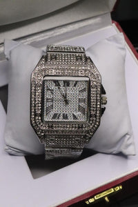 CTR Watch Stone Mens Striking Stone Finish Precision Quartz Comfortable Fit