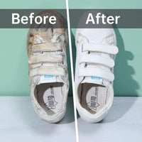 Shoe Wipes | 80 Pcs Instant Cleaner | Quick Dirt & Stain Removal | Shoe Cleaning Kit